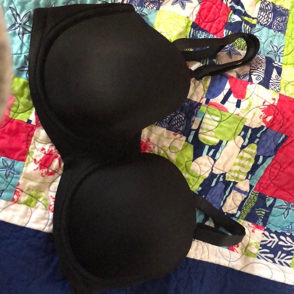 Black Wacoal Convertible Strapless Bra 36 DD